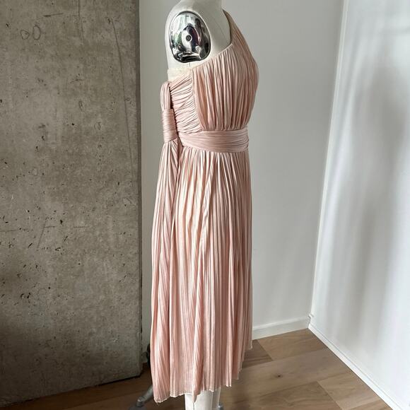 Givenchy Pleated Jersey Dress SZ 36 - Picture 8 of 13